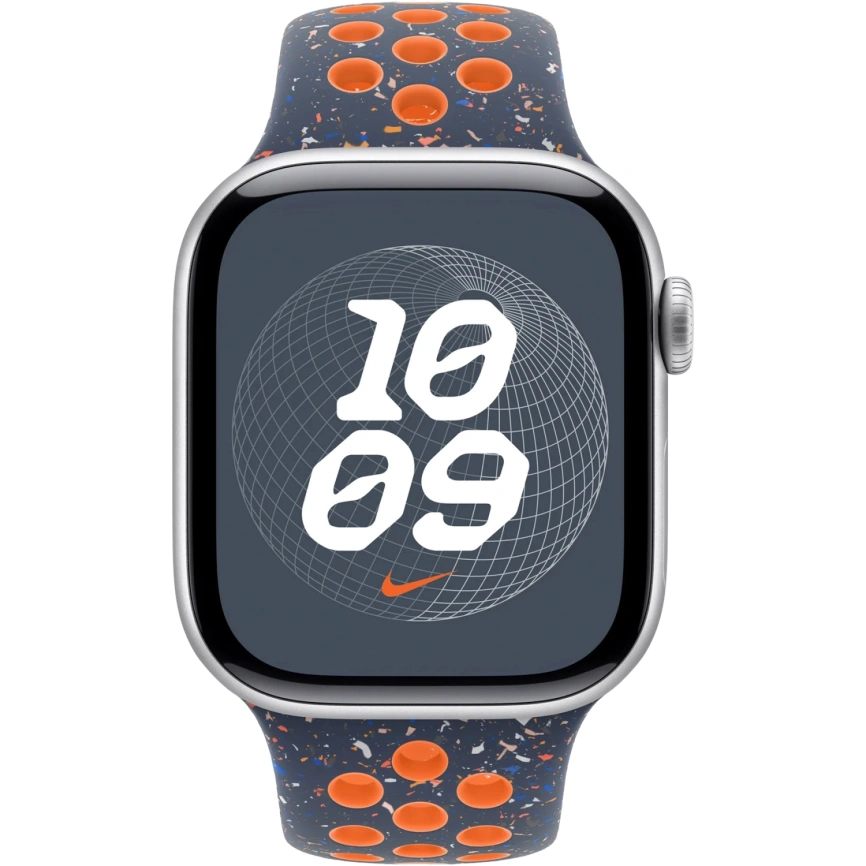 Ремешок Apple Watch 41mm Blue Flame Nike Sport Band S/M (MUUT3) фото 2