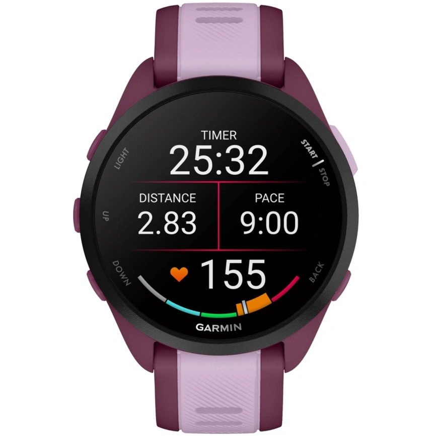 Смарт-часы Garmin Forerunner 165 Music (010-02863-33) Berry/Lilac фото 4