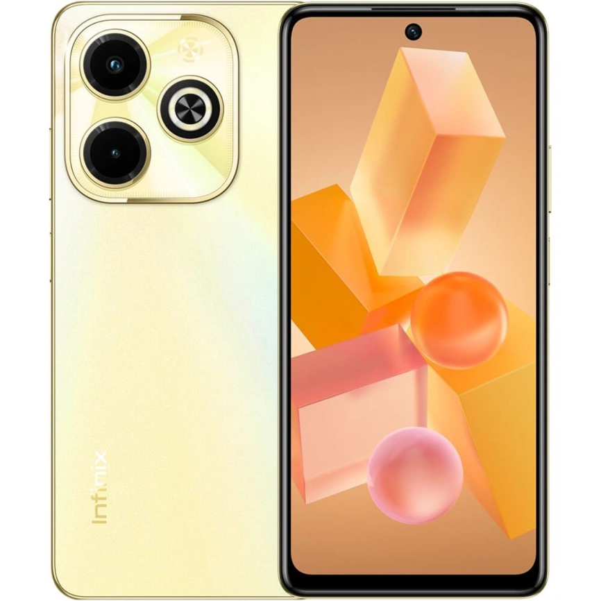 Смартфон Infinix Hot 40i 4/128Gb Horizon Gold фото 1
