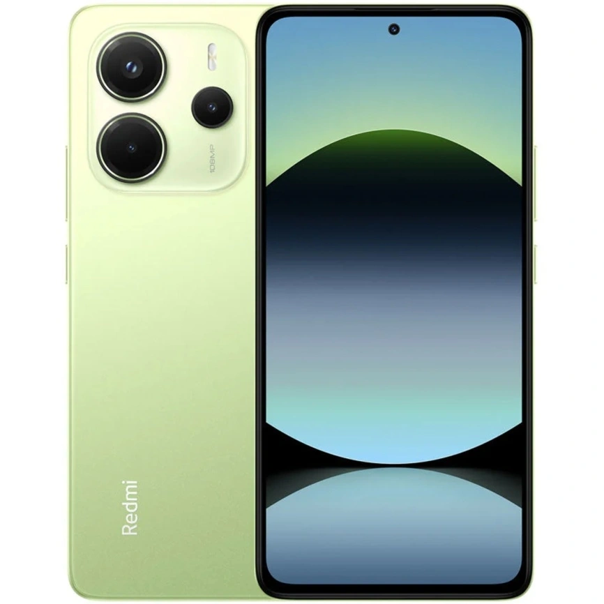 Смартфон Xiaomi Redmi Note 14 4G 6/128Gb (NFC) Lime Green Global Version фото 1