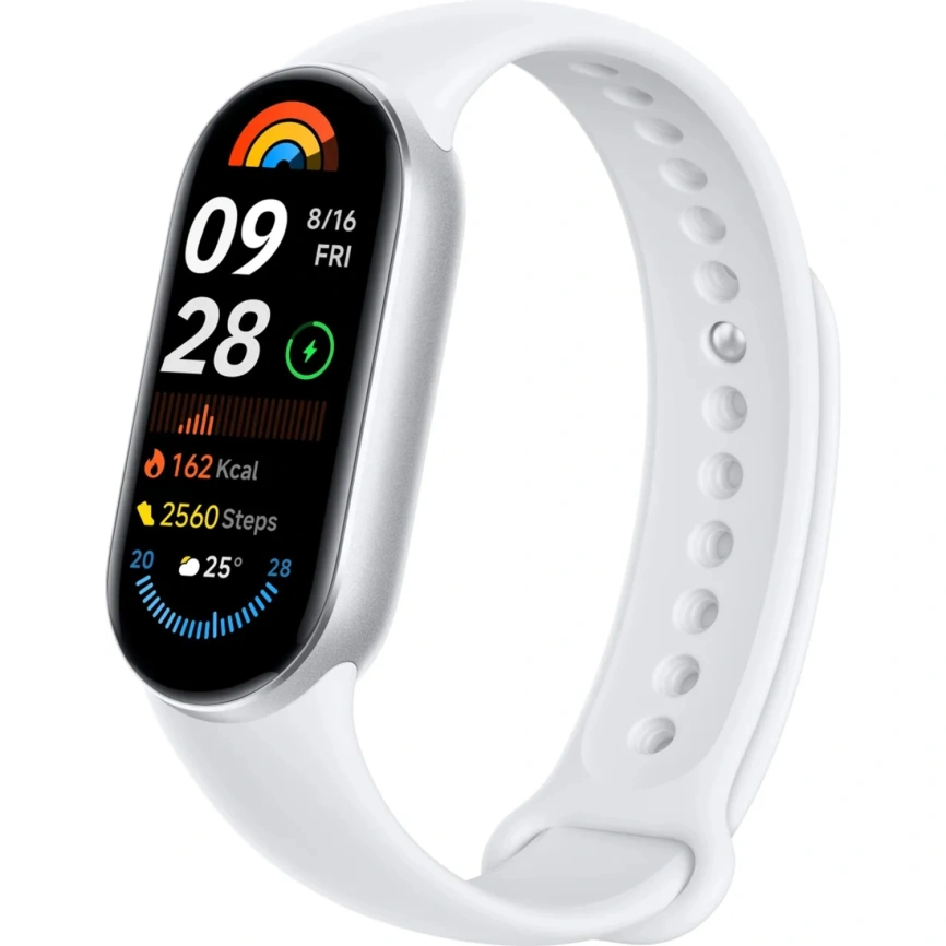 Фитнес-браслет Xiaomi Mi Smart Band 9 Glacier Silver фото 1