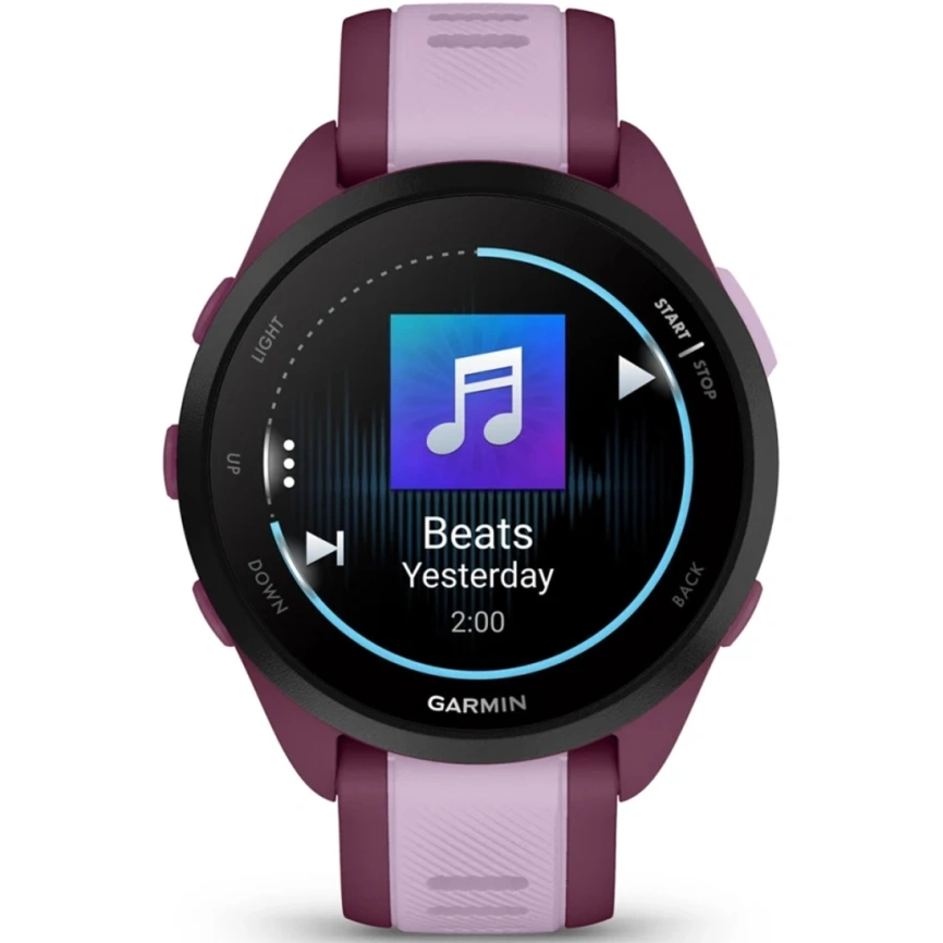 Смарт-часы Garmin Forerunner 165 Music (010-02863-33) Berry/Lilac фото 3