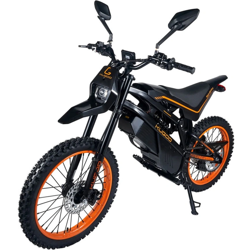 Электропитбайк Kugoo Wish 02 Pro Black фото 1