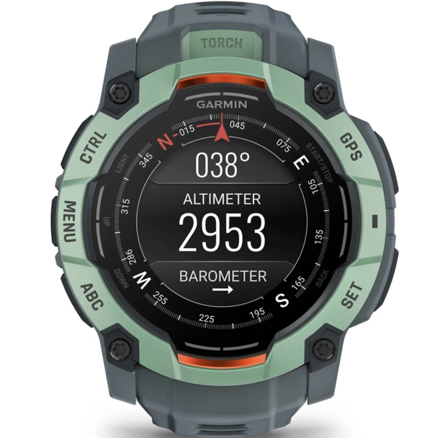 Смарт-часы Garmin Instinct 3 50mm Amoled Neotropic with Twilight Band (010-03020-01) фото 7