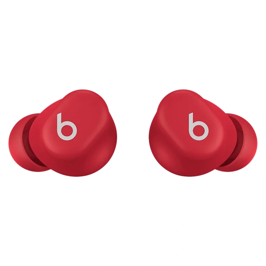 Наушники Beats Solo Buds Transparent Red фото 3