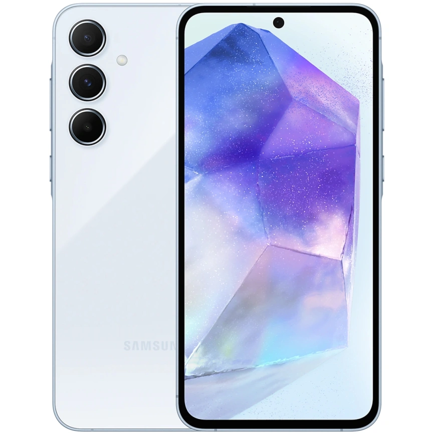 Смартфон Samsung Galaxy A55 5G 8/128Gb Awesome Ice blue фото 1