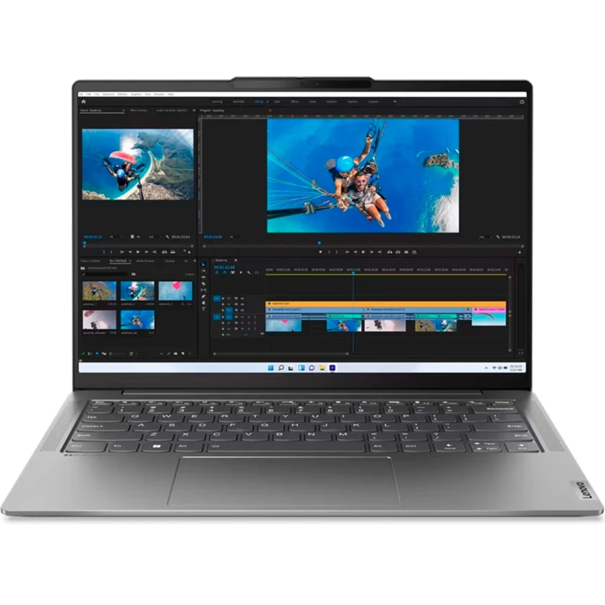 Ноутбук Lenovo Yoga Slim 6 14IRH8 14 WUXGA OLED/ i5-13500H/16Gb/1Tb SSD (83E00057RU) Storm Grey фото 1