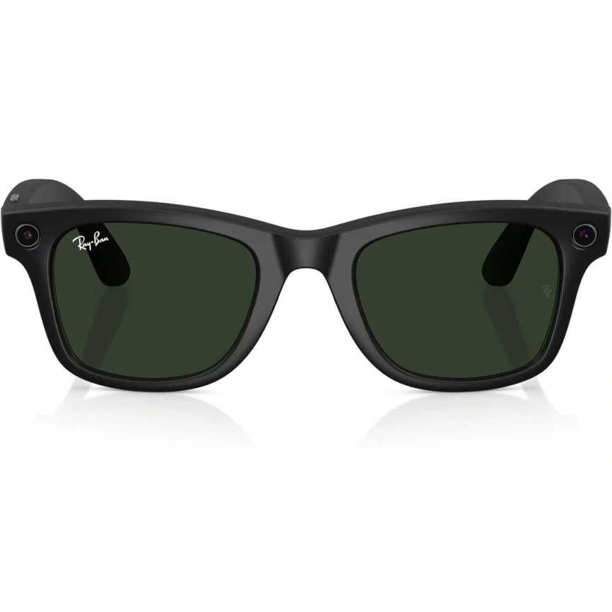 Умные очки Ray-Ban Wayfarer Matte Black/Transitions (RW4006) M Graphite Green фото 6