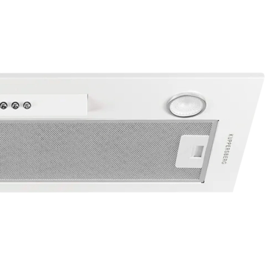 Встраиваемая вытяжка Kuppersberg INLINEA 70 WX White/Stainless Steel фото 5