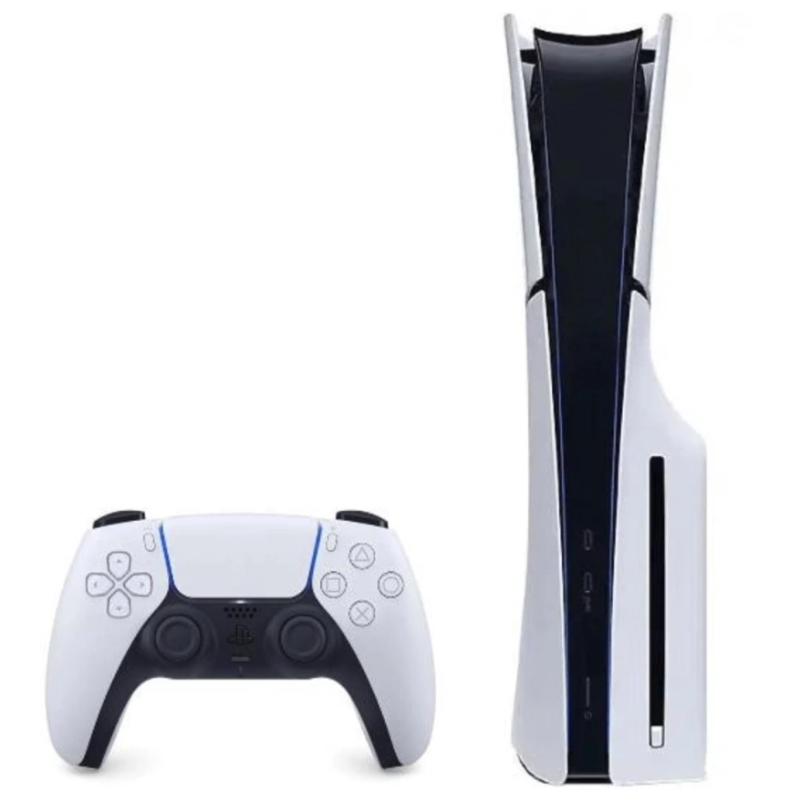Игровая приставка Sony PlayStation 5 Slim 1TB White фото 2