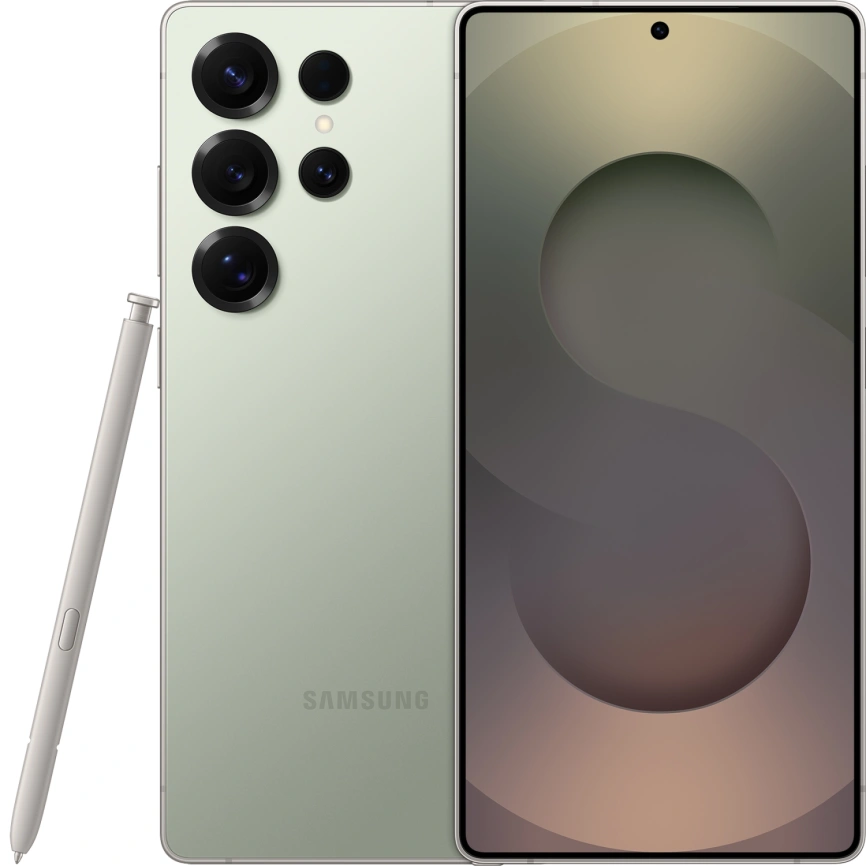Смартфон Samsung Galaxy S25 Ultra SM-S938B 12/256Gb Titanium Jadegreen фото 1