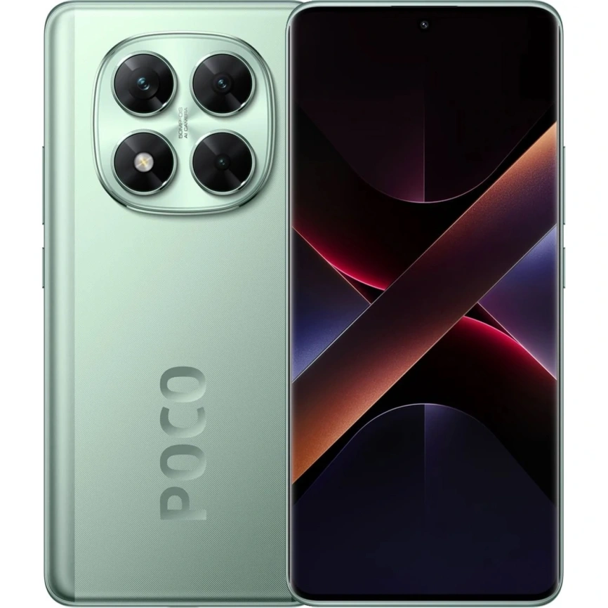 Смартфон Xiaomi Poco X7 5G 12/512Gb Green Global Version фото 1