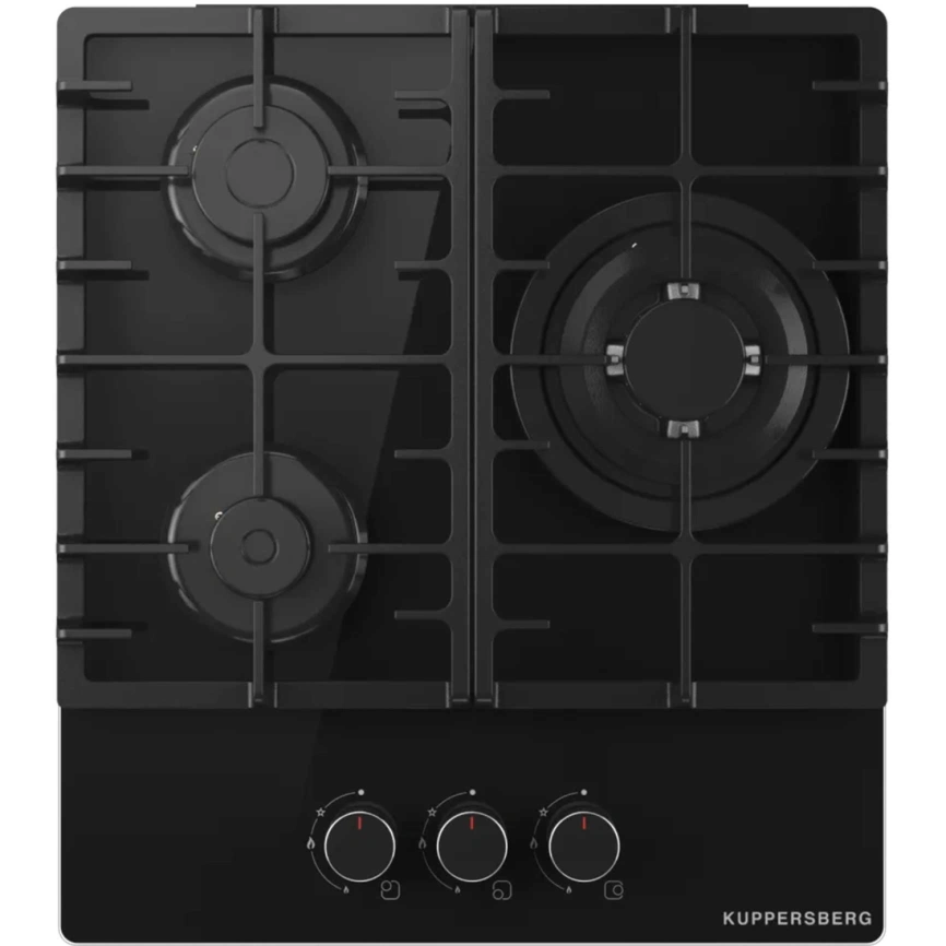 Газовая варочная панель Kuppersberg FG 46 B Black фото 1