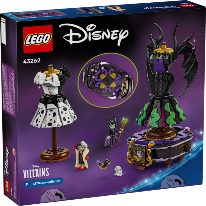 Конструктор LEGO Disney Classic Maleficent's & Cruella 43262 фото 3