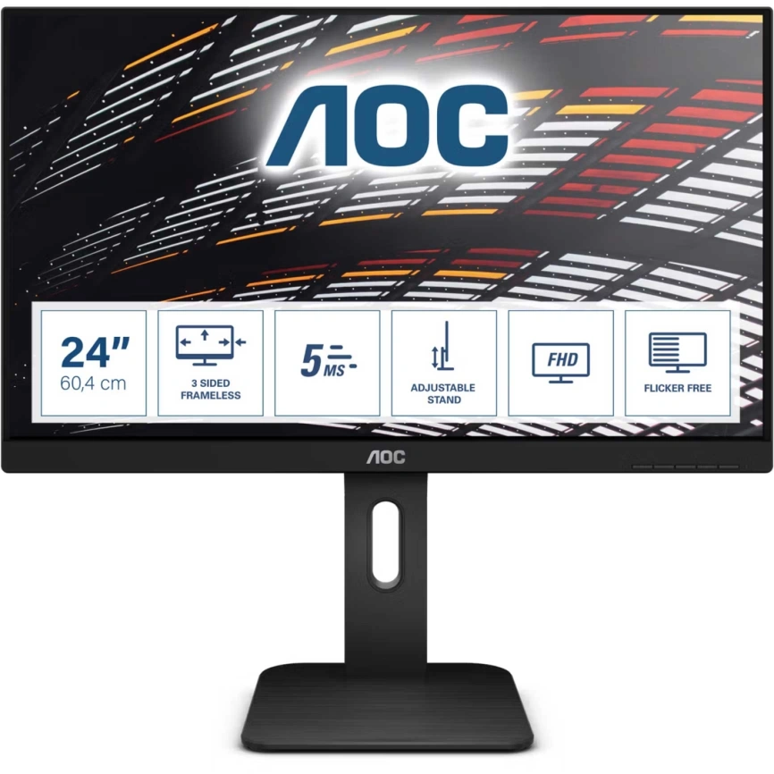 Монитор AOC 24" 24P1 IPS Black фото 1