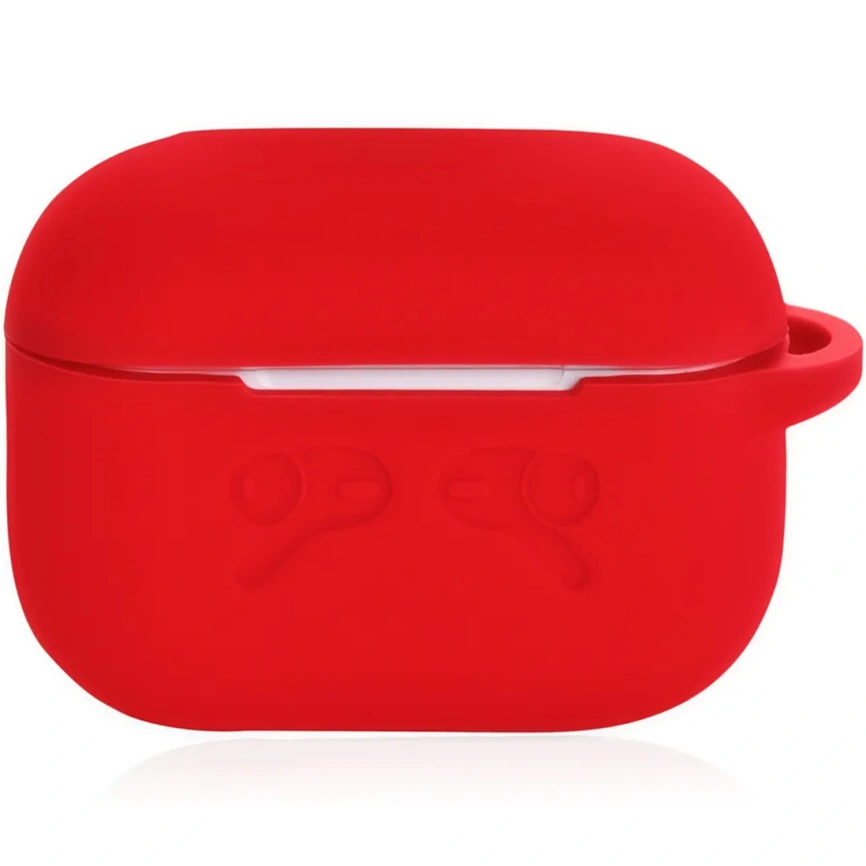 Силиконовый чехол Gurdini для AirPods Pro 2 Red фото 2
