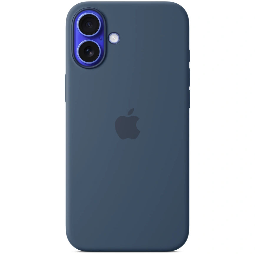 Чехол Apple Silicone Case with MagSafe для iPhone 16 Plus Denim фото 2