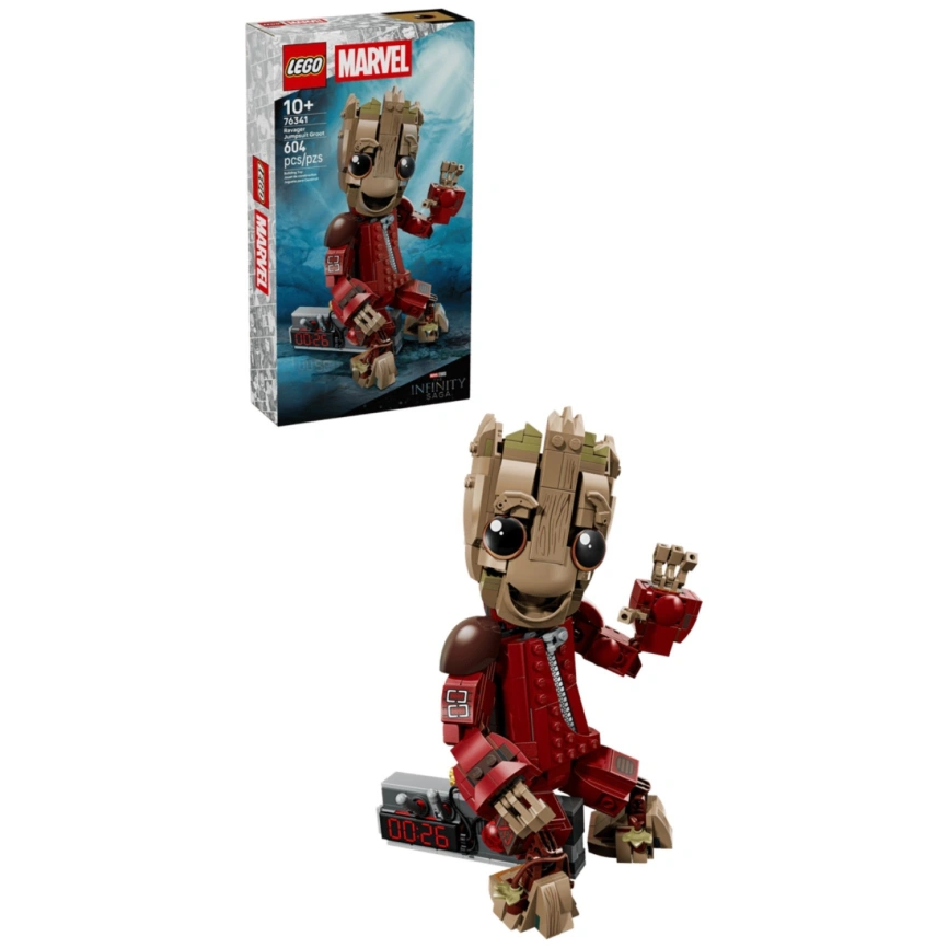 Конструктор LEGO Marvel Super Heroes Groot in Ravager Jumpsuit 76341 фото 1