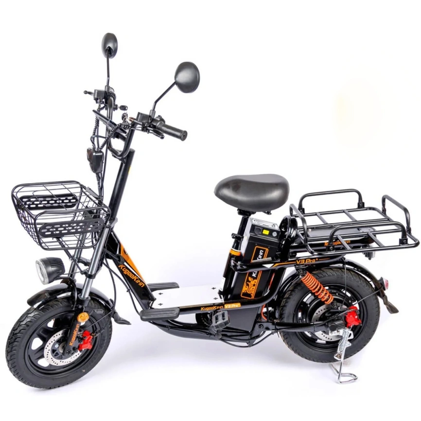 Электровелосипед Kugoo Kirin V3 Pro Plus 28Ah Black фото 1