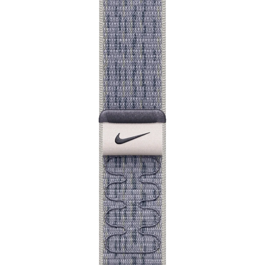 Ремешок Apple Watch 40mm Grey/Blue Nike Sport Loop (MC1G4) фото 1