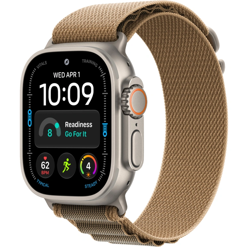 Смарт-часы Apple Watch Ultra 4 (2026) 49mm Natural Titanium Case with Desert Alpine Loop L фото 1