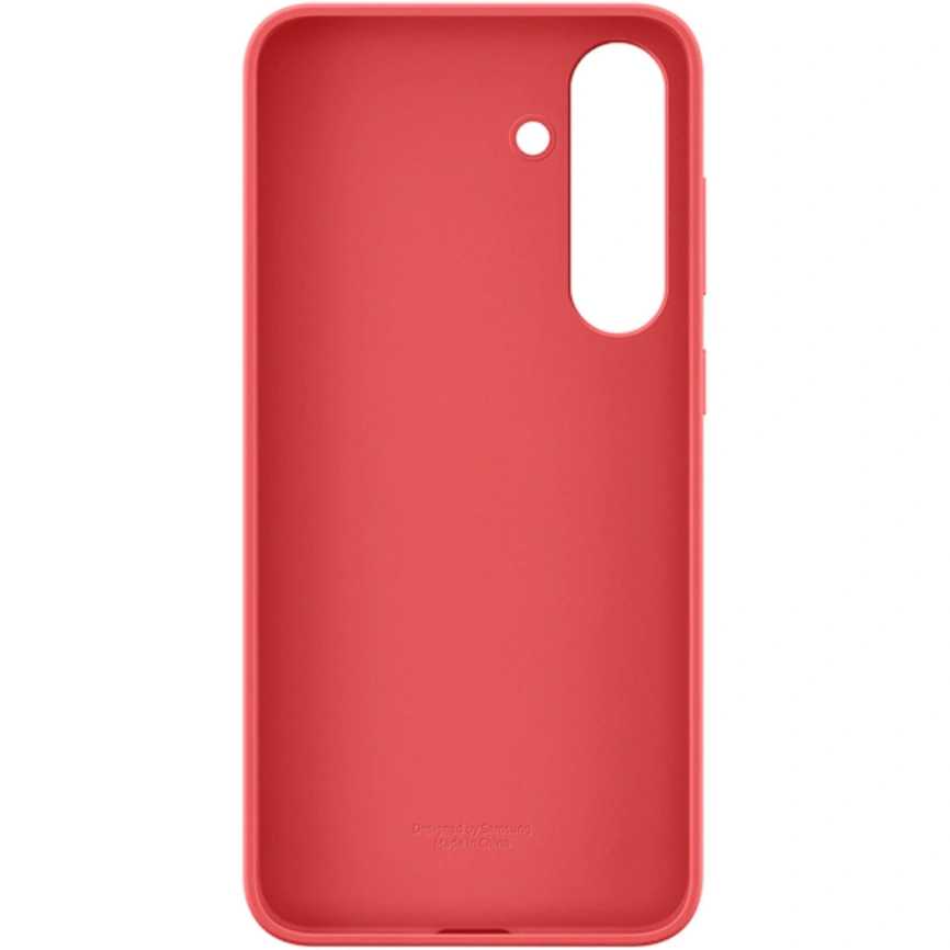 Чехол Samsung Silicone Case для Samsung Galaxy S25 Red фото 2