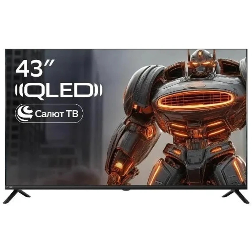 Телевизор Sber 43" QLED 4K UHD Салют ТВ (SDX-43UQ6033) фото 1