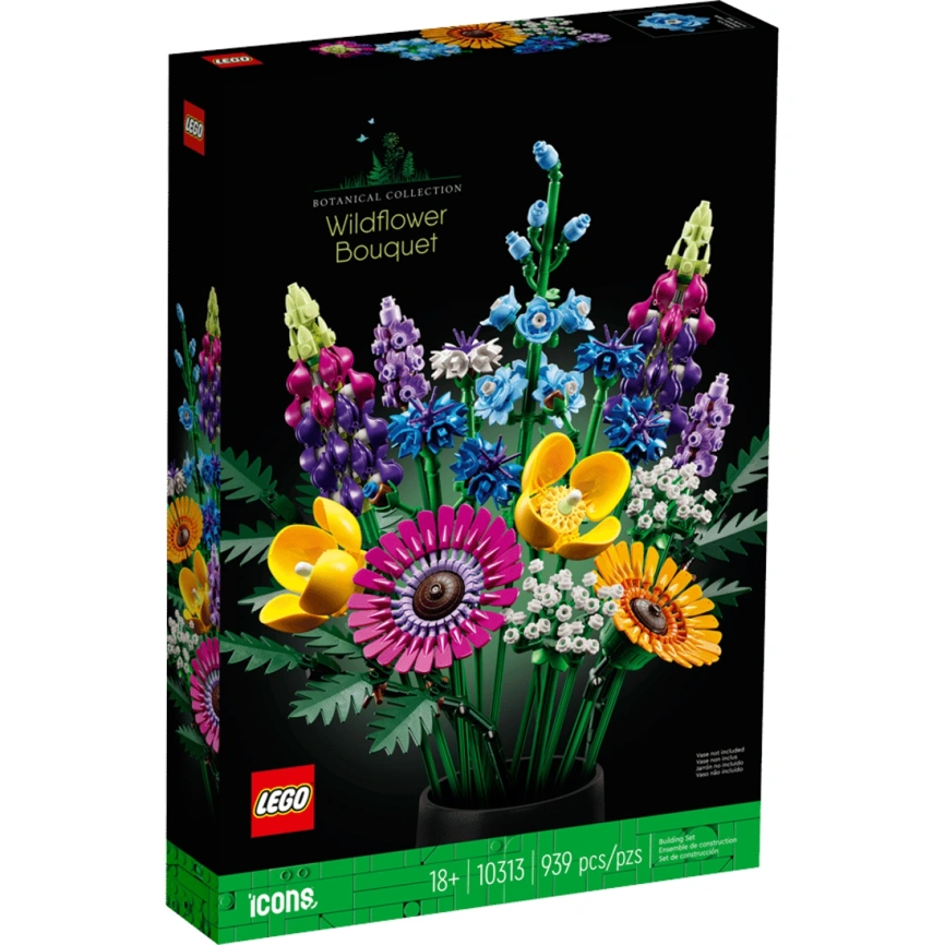 Конструктор LEGO Botanical Wild Flower Bouquet 10313 фото 2