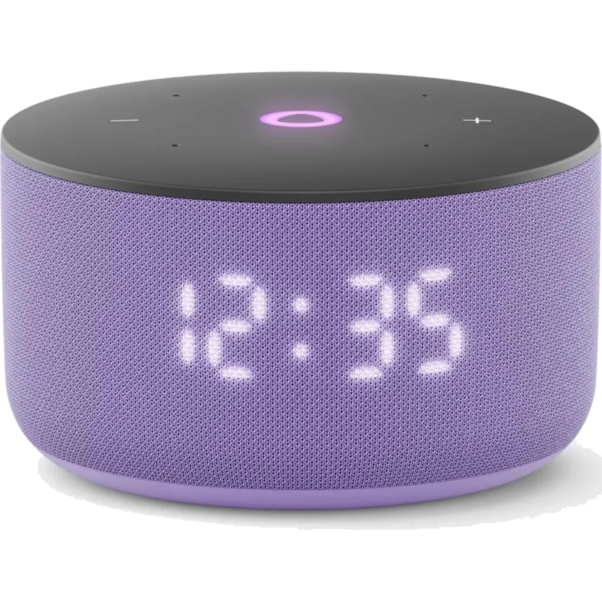 Умная колонка Яндекс Станция Мини 3 с часами, Лиловый фото 1