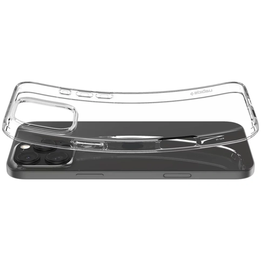 Чехол Spigen Liquid Crystal для iPhone 16 Pro (ACS08112) Crystal Clear фото 7