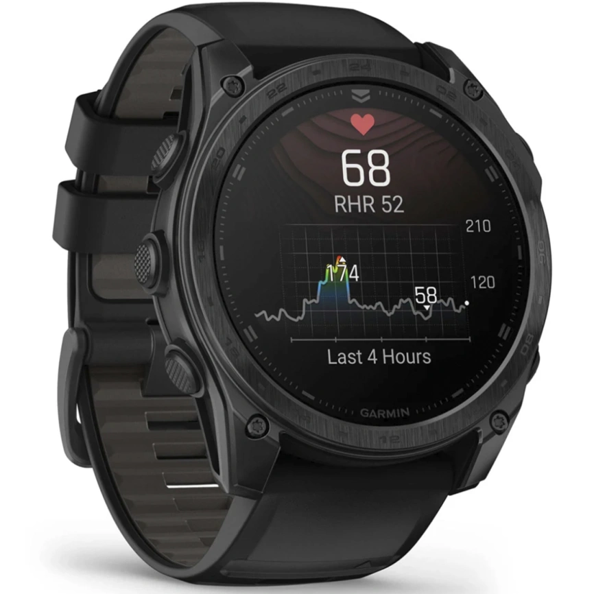 Смарт-часы Garmin Tactix 8 51mm Amoled Sapphire Applied Ballistic Solver Band (010-03406-01) Black фото 7