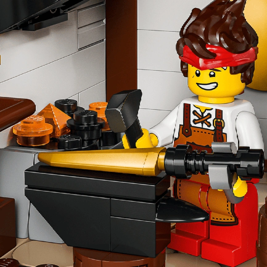 Конструктор LEGO NINJAGO Four Weapons Blacksmith 15th Anniversary 71858 фото 7