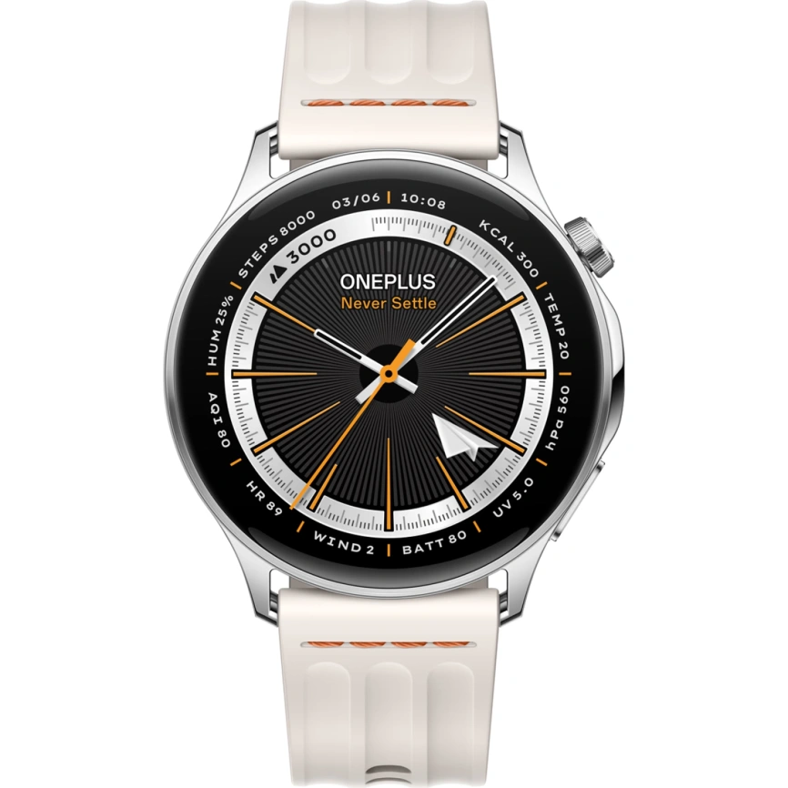 Смарт-часы OnePlus Watch Lite Silver Stainless Steel фото 3