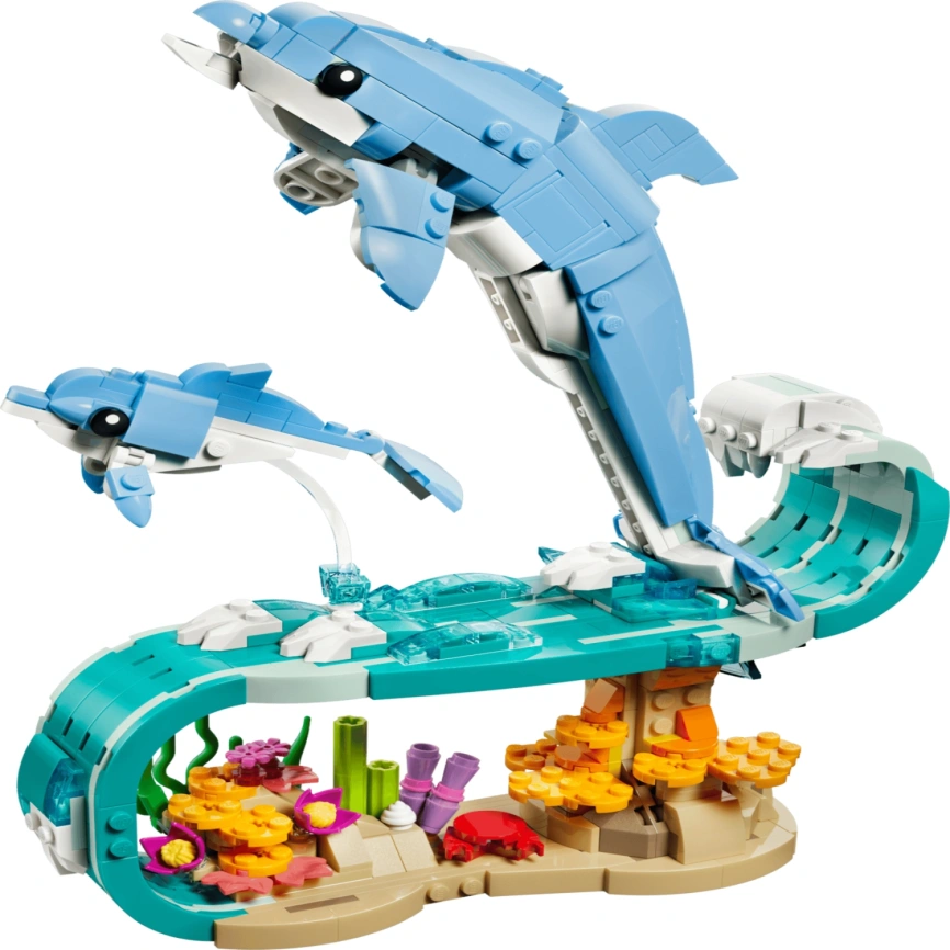 Конструктор LEGO Creator Beautiful Dolphins 3 in 1 31385 фото 3