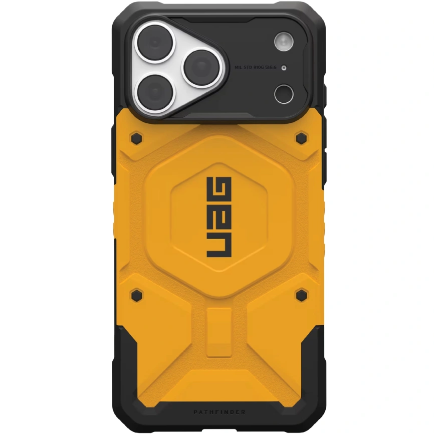 Чехол UAG MagSafe Pathfinder для iPhone 18 Pro Max Heritage Yellow (114582118282) фото 1