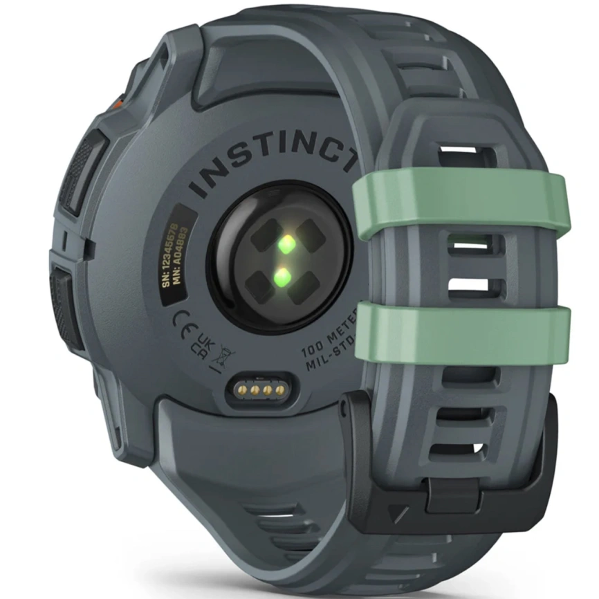 Смарт-часы Garmin Instinct 3 50mm Amoled Neotropic with Twilight Band (010-03020-01) фото 2
