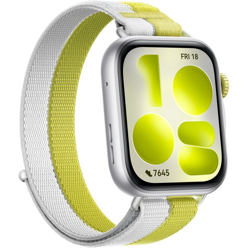 Смарт-часы Huawei Watch Fit 5 Green Nylon Strap/Green (55020HUC) фото 3