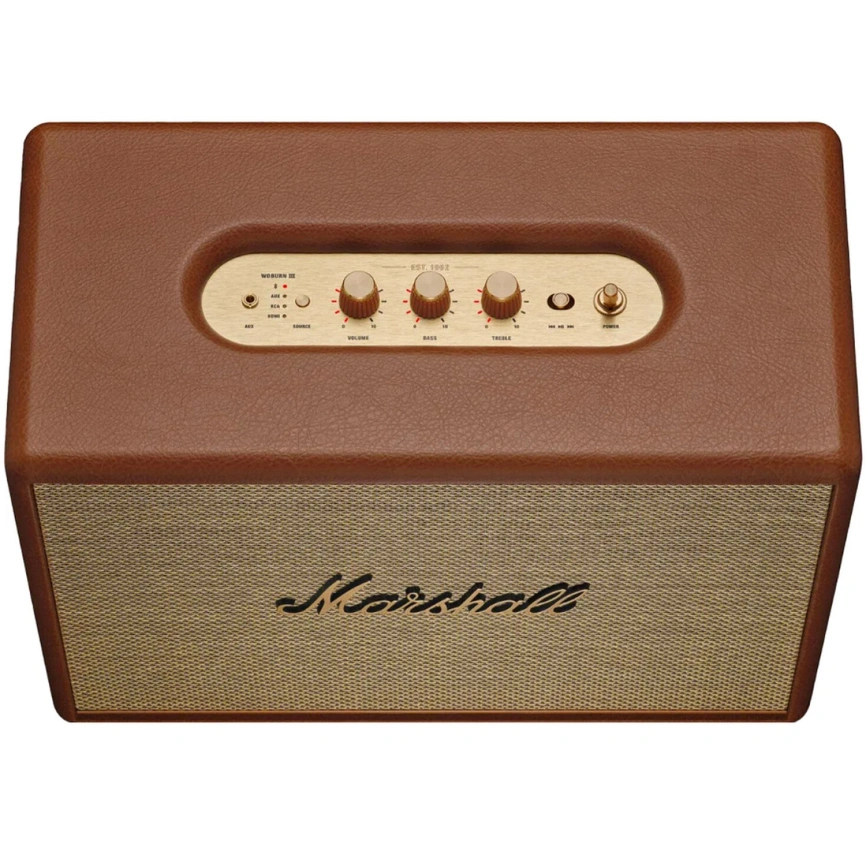 Портативная акустика Marshall Woburn III Brown фото 2