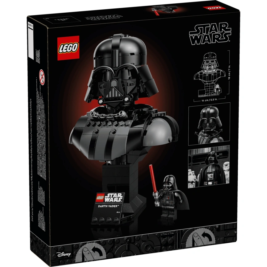 Конструктор LEGO Star Wars Darth Vader Bust фото 5