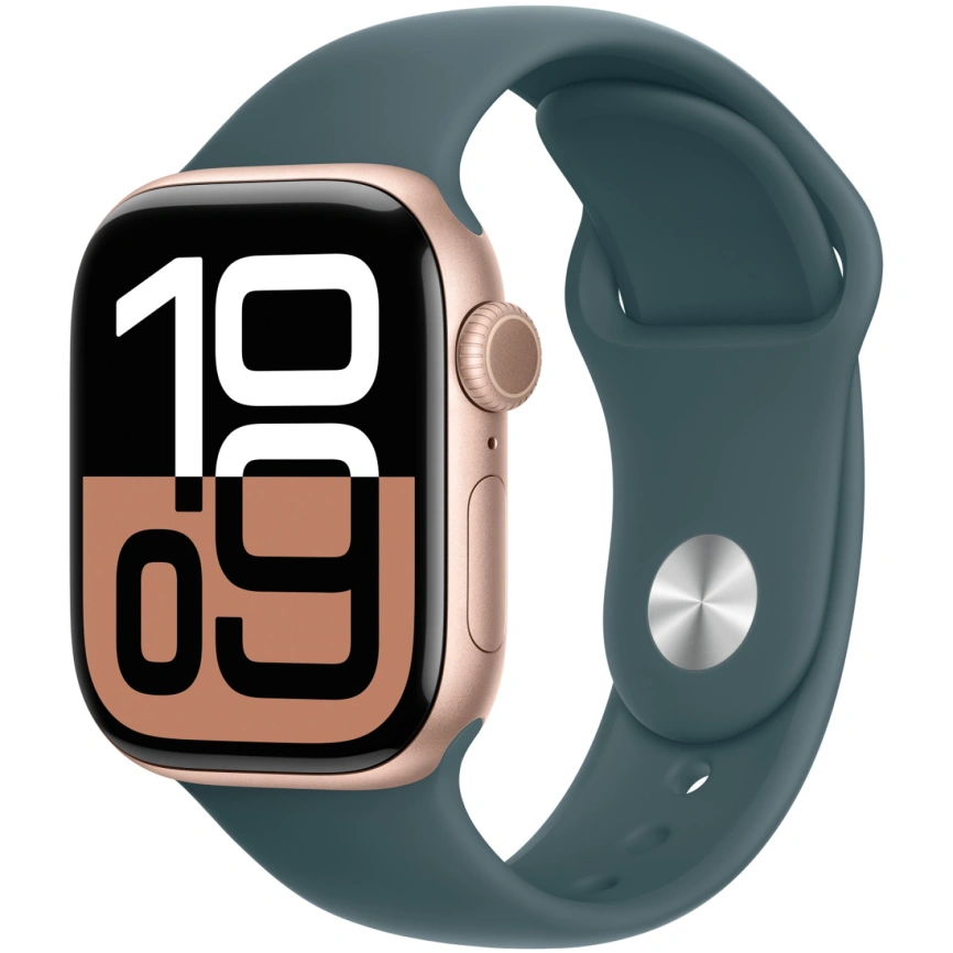 Ремешок Apple Watch 42mm Lake Green Sport Band S/M фото 2