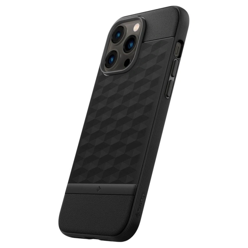 Чехол Spigen Caseology Parallax Mag для iPhone 14 Pro (ACS05002) Matte Black фото 8