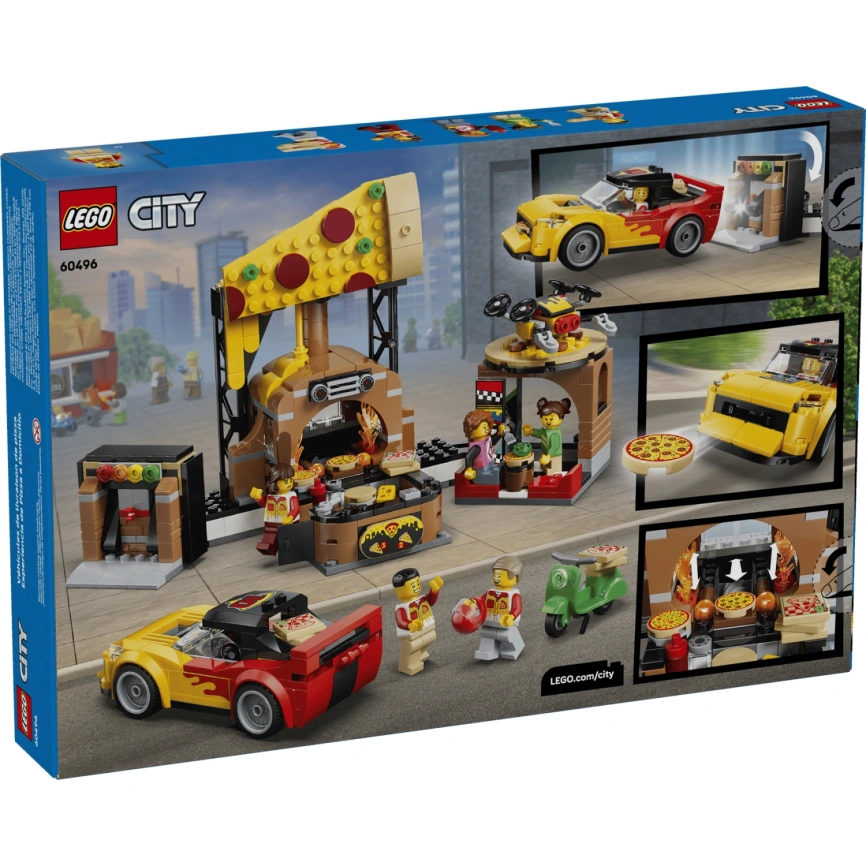 Конструктор LEGO City Pizza Delivery фото 8
