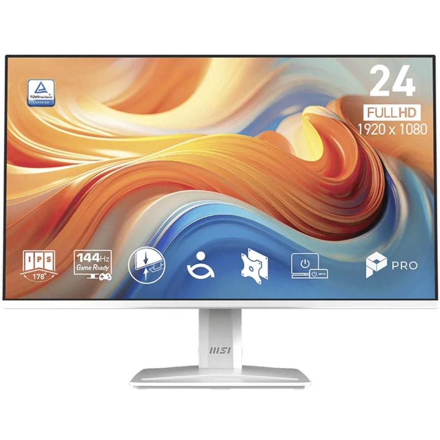 Монитор MSI 24" PRO MP243W E14 IPS White (9S6-3PD1CT-037) фото 1