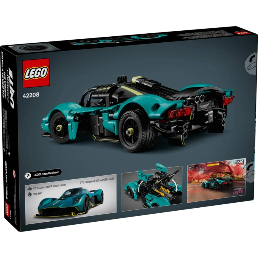 Конструктор LEGO Technic Aston Martin Valkyrie 42208 фото 6