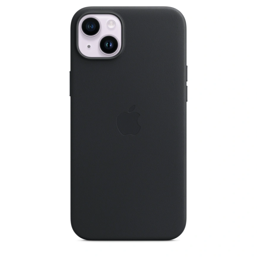 Кожаный чехол Apple MagSafe для iPhone 14 Midnight фото 4