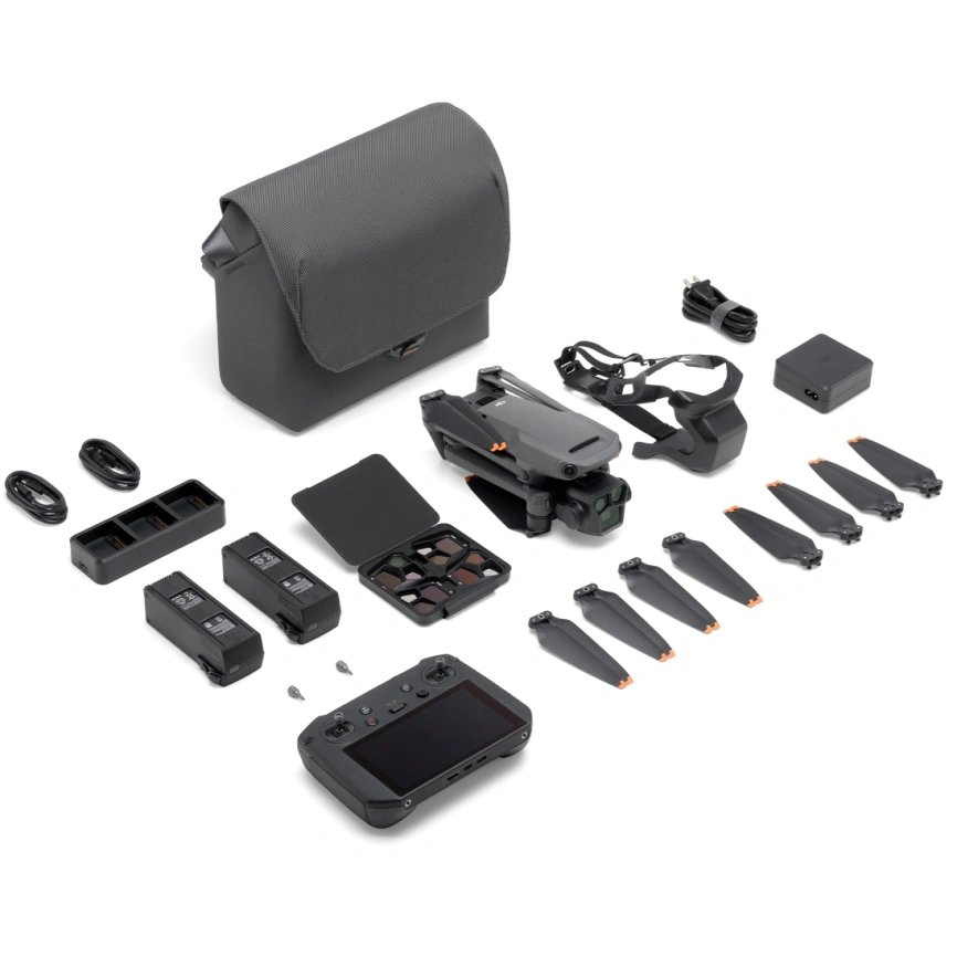 Квадрокоптер DJI Mavic 3 Pro Fly More Combo (DJI RC Pro) Gray фото 2