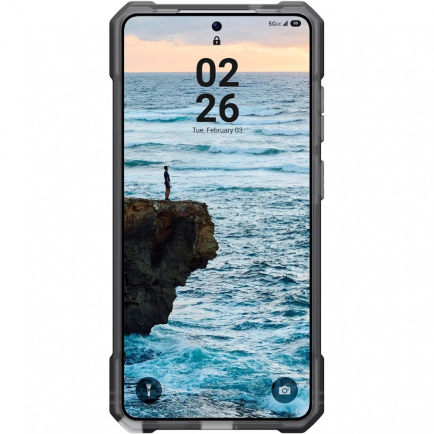Чехол UAG Essential Armor Case with MagSafe для Samsung Galaxy S26 Ultra Ash (214532113131) фото 2