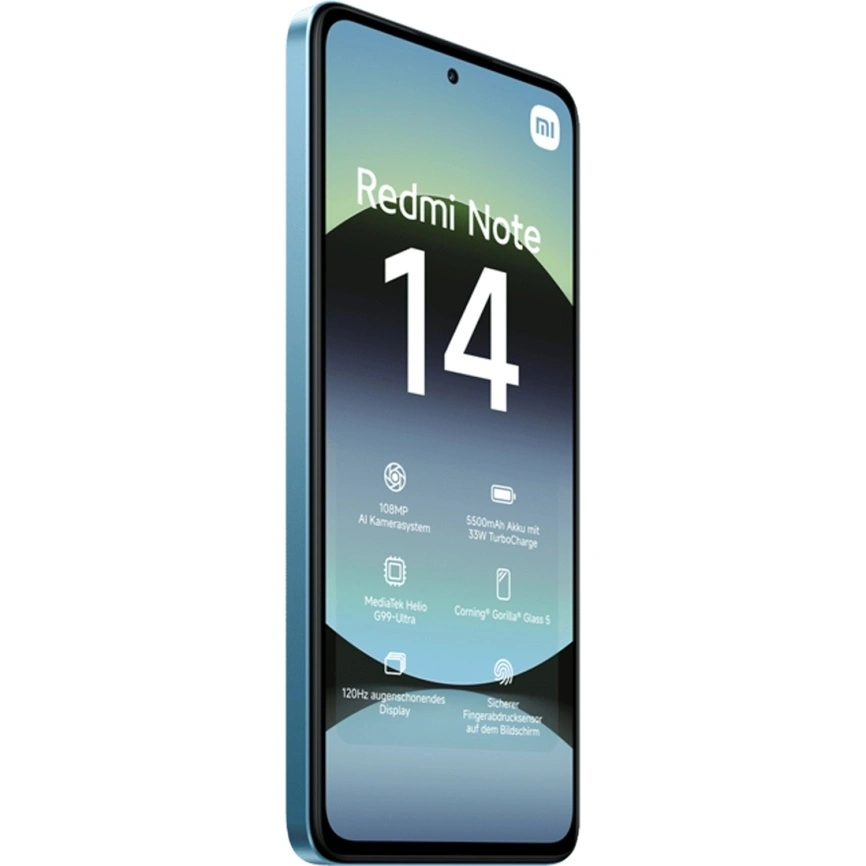 Смартфон Xiaomi Redmi Note 14 4G 8/256Gb (NFC) Ocean Blue Global Version фото 5