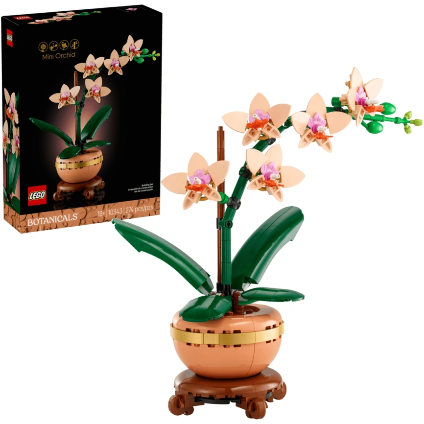 Конструктор LEGO Botanical Mini Orchid фото 1
