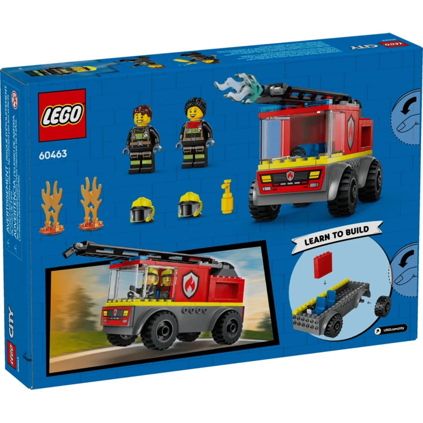 Конструктор LEGO City Fire Ladder Truck 60463 фото 5